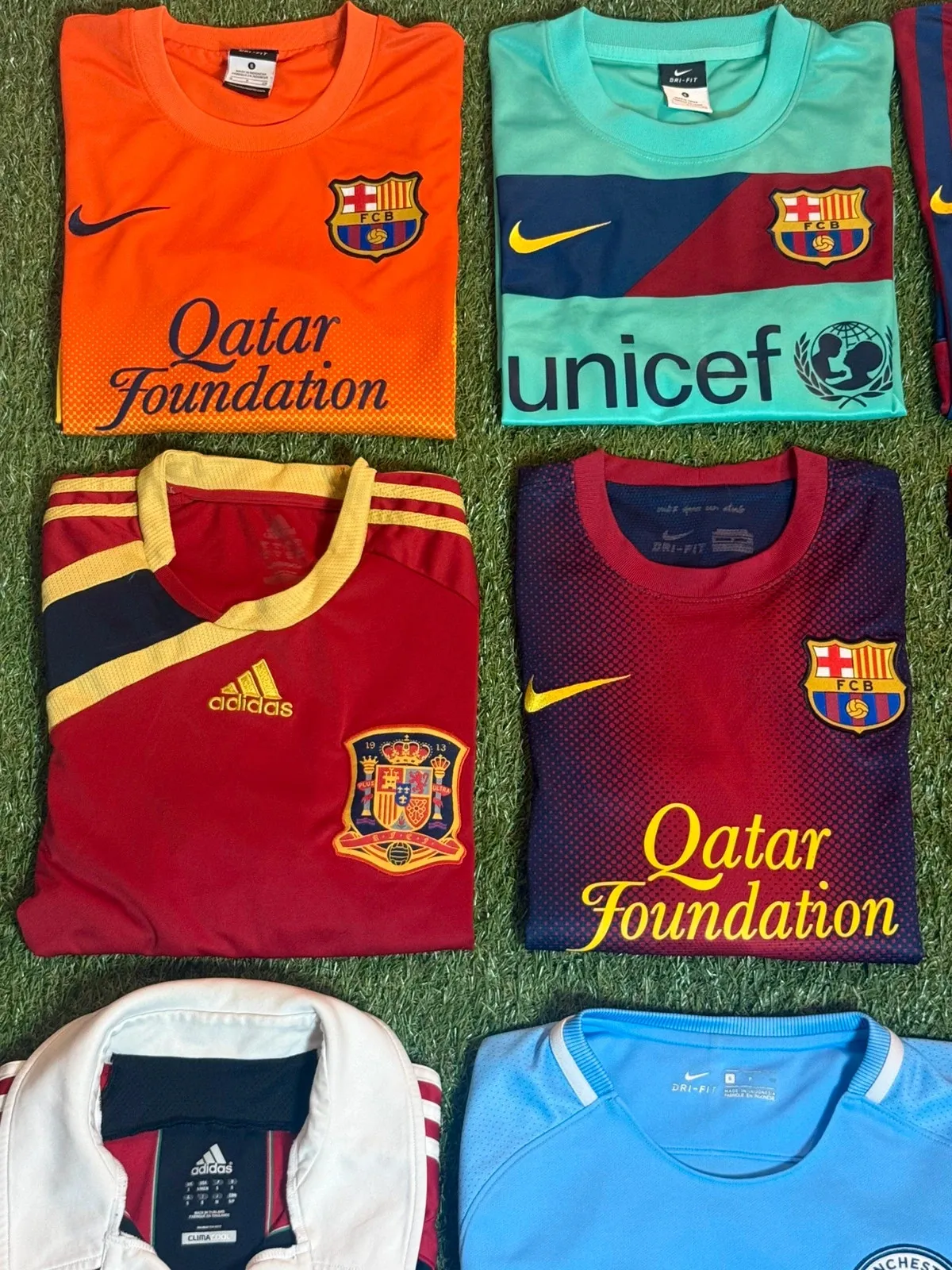 Lot collection maillots de foot (10 maillots) — Nike (3)