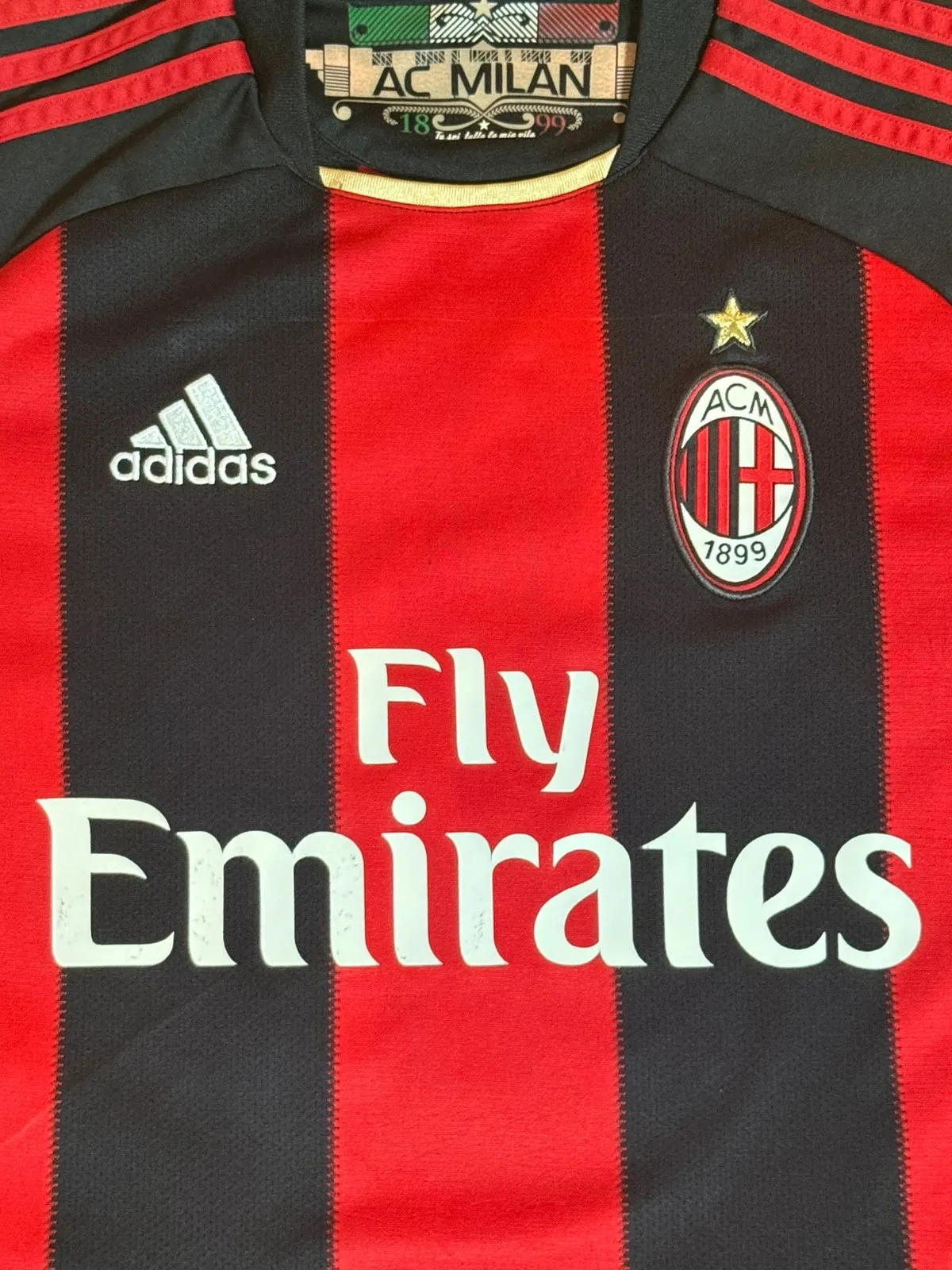 Maillot Milan 2010-11 XL enfant — adidas (2)